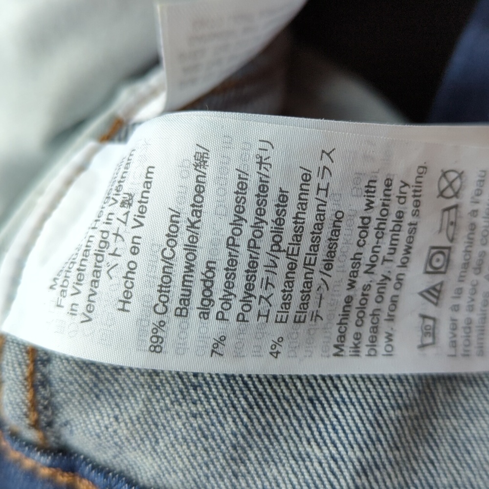 Madewell High Rise Women Jeans in Dark Blue - Picture 4 of 12